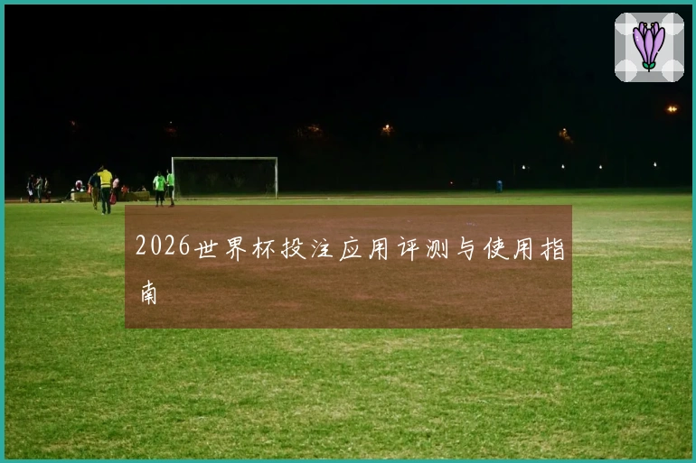 2026世界杯投注应用评测与使用指南
